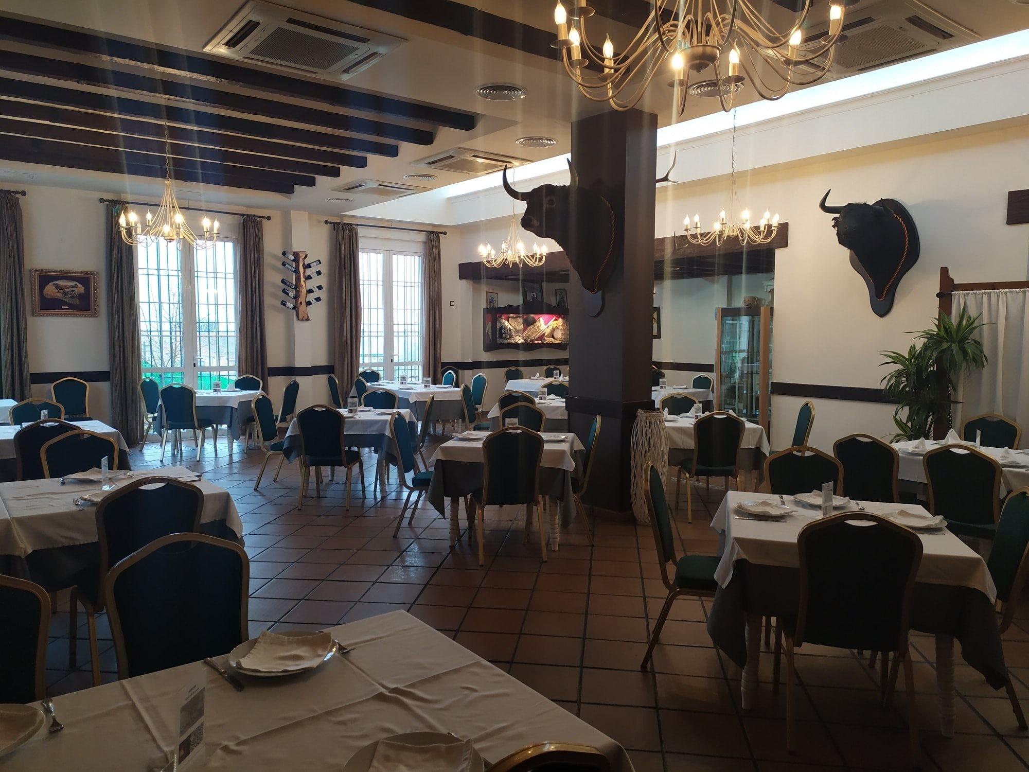 Interior del restaurante
